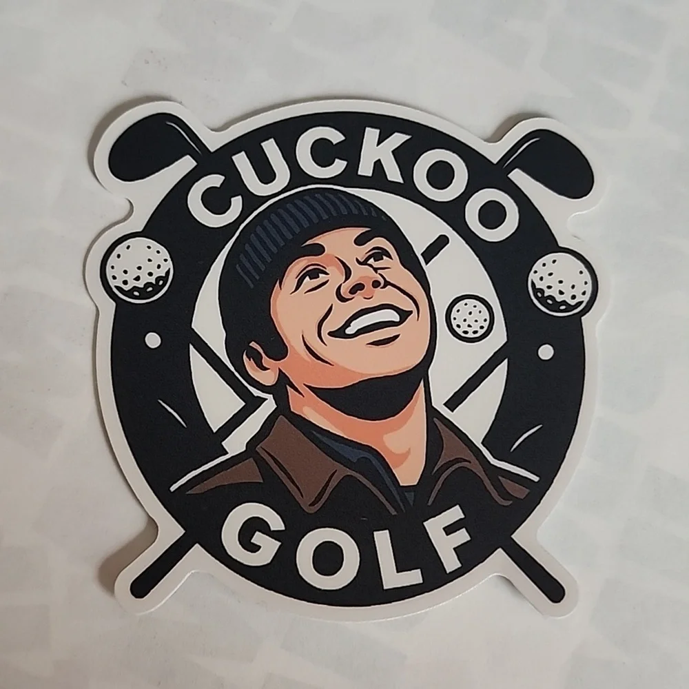 Cuckoo Golf Sticker - Picture 4 of 4